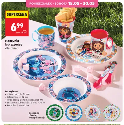 Talerzyk dla dzieci śr. 22cm promocja w Biedronka