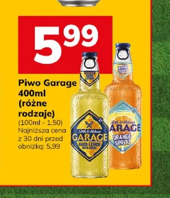 Piwo Garage Hard Lemon promocja w Hitpol
