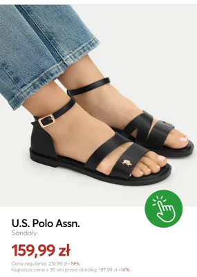 Sandały U.S. Polo Assn. promocja w eobuwie.pl