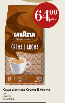 Kawa ziarnista Crema e Aroma Lavazza promocja w Market Point