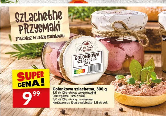 Golonkowa szlachetna Białecki Wędzarnia promocja w Twój Market