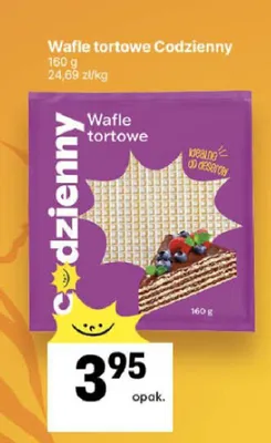 Wafle tortowe Codzienny promocja w Delikatesy Centrum