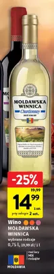 Wino Mołdawska Winnica promocja w Intermarche