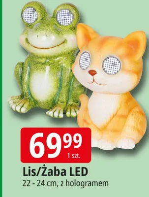 Lis LED z hologramem promocja w Leclerc