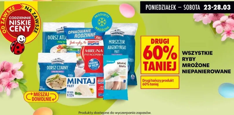 Morszczuk argentyński filet promocja w Biedronka