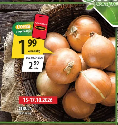 Cebula promocja w Arhelan