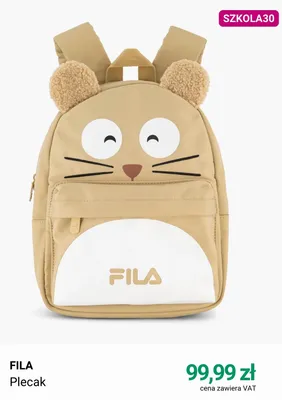 Plecak FILA promocja w Deichmann