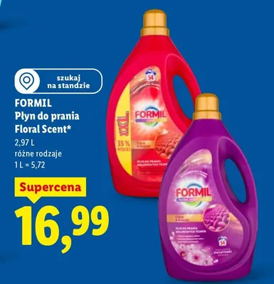 Płyn do prania Floral Scent 2,97 l promocja w Lidl
