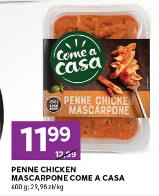 Penne Chicken Mascarpone Come a Casa promocja w Stokrotka