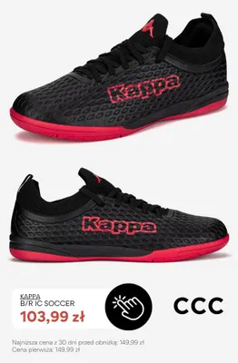 Buty piłkarskie Kappa B/R IC SOCCER promocja w CCC
