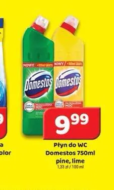 Płyn do WC Domestos Pine promocja w Delfin