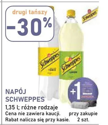 Napój Schweppes promocja w Stokrotka