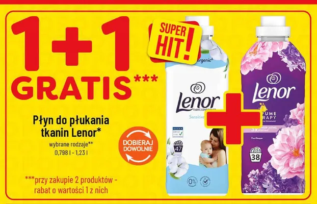 Płyn do płukania tkanin Lenor Perfume Therapy Floral Bouquet promocja w POLOmarket