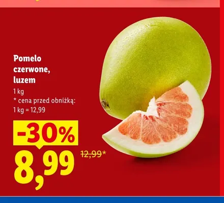 Pomelo czerwone promocja w Lidl