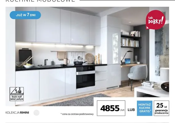 Kuchnia modułowa Rimini promocja w Komfort