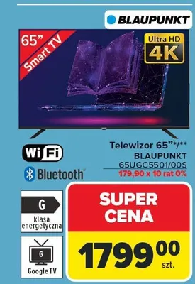 Telewizor 65" 65UGC5501QOS BLAUPUNKT promocja