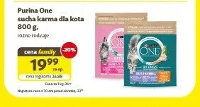 Purina One Bifensis Coat & Hairball sucha karma dla kota promocja w Super Zoo