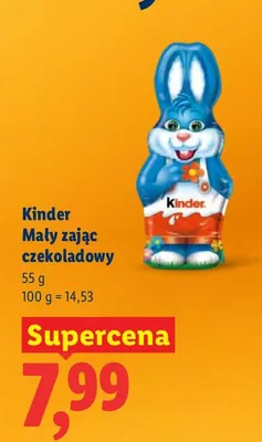 Mały zając czekoladowy promocja w Lidl