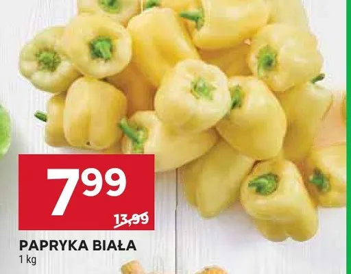 Papryka biała promocja w Stokrotka