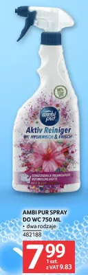 Ambi Pur spray do WC 750ML promocja w Selgros
