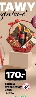 Zestaw prezentowy Dalia promocja w Netto