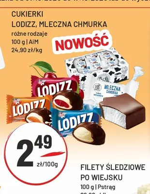 Cukierki Lodizz promocja w Sedal