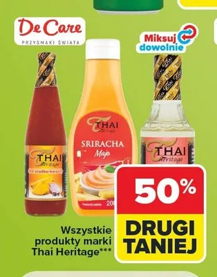 Sos Sriracha Mayo Thai Heritage promocja w Carrefour