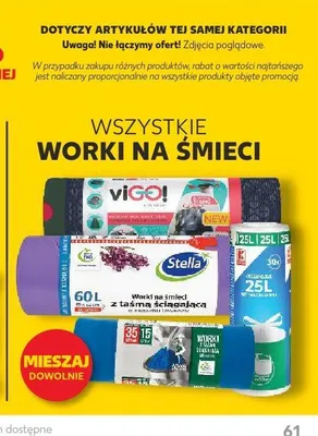 Worki na śmieci viGO! promocja w Kaufland