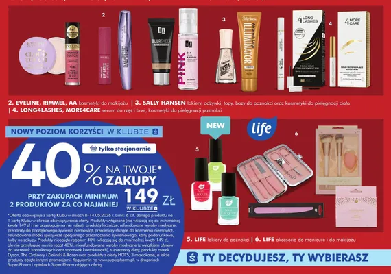 Serum do rzęs i brwi kosmetyki do pielęgnacji paznokci More4Care promocja w Super-Pharm