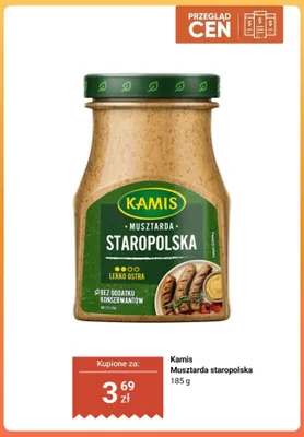 Musztarda staropolska Kamis promocja w Biedronka