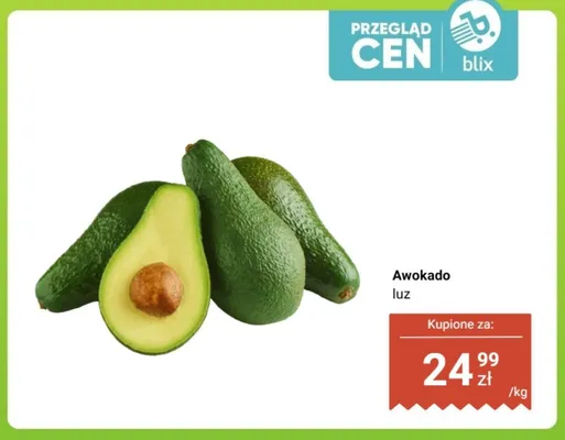 Awokado luz promocja w Dino