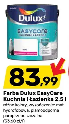 Farba Easycare Kuchnia i Łazienka promocja w Bricomarche