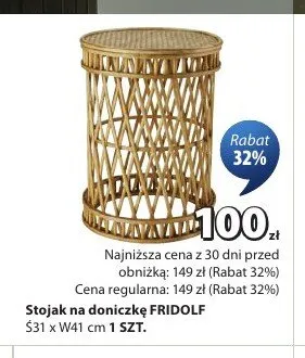 Stojak na doniczkę FRIDOLF promocja w Jysk