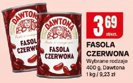 Fasola czerwona promocja w Chorten