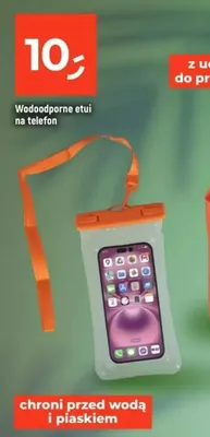 Wodoodporne etui na telefon promocja w Dealz