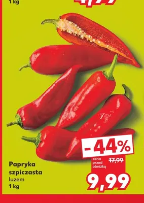 Papryka szpiczasta promocja w Kaufland