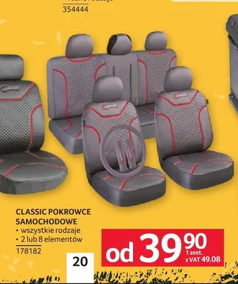 Pokrowce samochodowe Classic promocja w Selgros