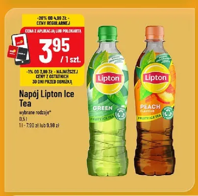 Napój Lipton Ice Tea Green promocja w POLOmarket