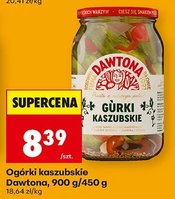 Ogórki kaszubskie promocja w Biedronka