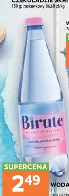 Woda gazowana Birutė promocja w Stokrotka