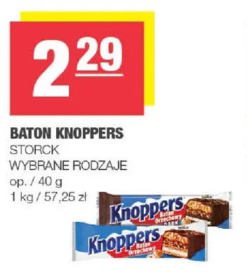 Baton Knoppers promocja w SPAR