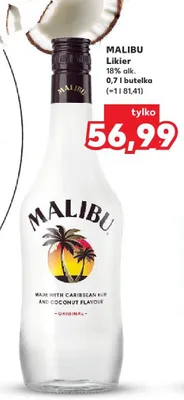 Likier 0,7l promocja w Kaufland