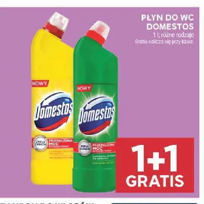 Płyn do wc Domestos promocja w Stokrotka