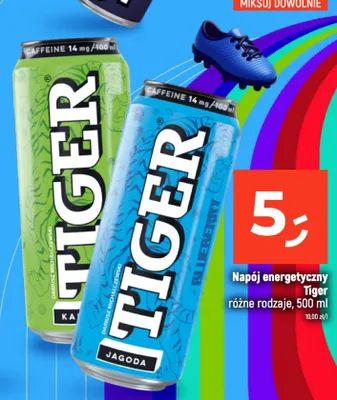Napój energetyczny Tiger Kaktus promocja w Dealz