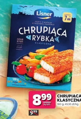 Chrupiąca Rybka Klasyczna Lisner promocja w Stokrotka