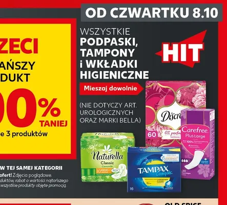 Wkładki higieniczne Discreet Normal promocja w Kaufland