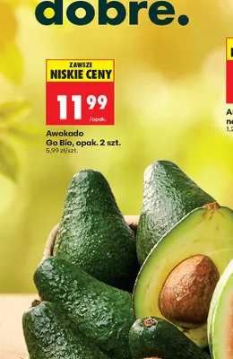 Awokado Go Bio 2-pak promocja w Biedronka