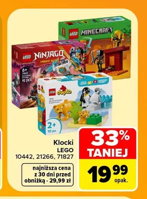 Klocki LEGO Duplo 10442 promocja w Carrefour