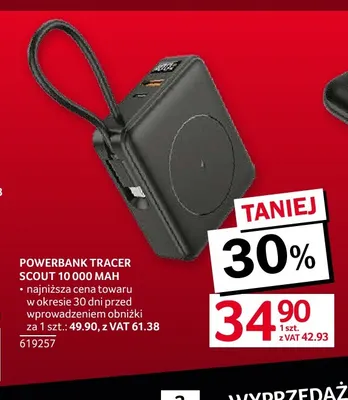 Powerbank Tracer Scout promocja w Selgros
