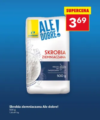 Skrobia ziemniaczana promocja w LEWIATAN